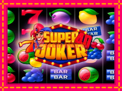 Jogar Super Joker 40 sem registro