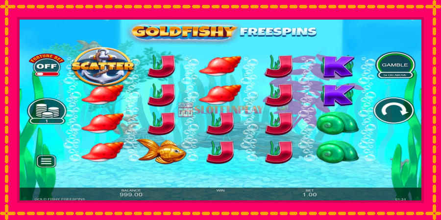 Gold Fishy Free Spins - automato com gráficos brilhantes, foto 2