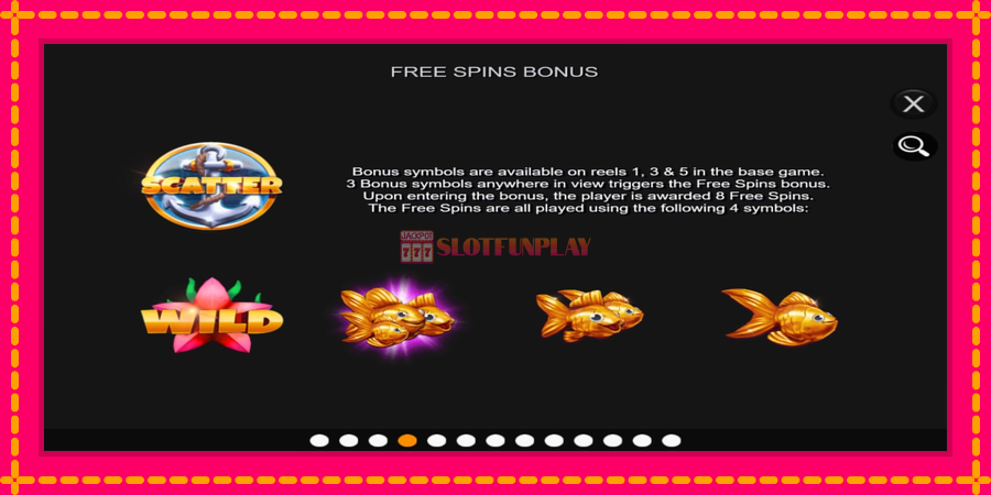 Gold Fishy Free Spins - automato com gráficos brilhantes, foto 5