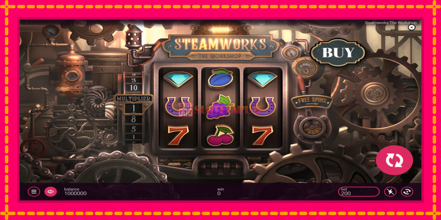 Steamworks - The Workshop - automato com gráficos brilhantes, foto 2