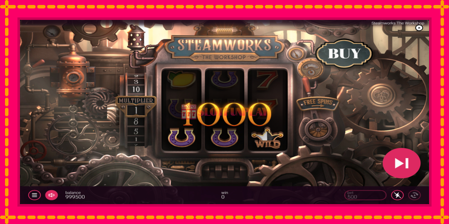 Steamworks - The Workshop - automato com gráficos brilhantes, foto 3