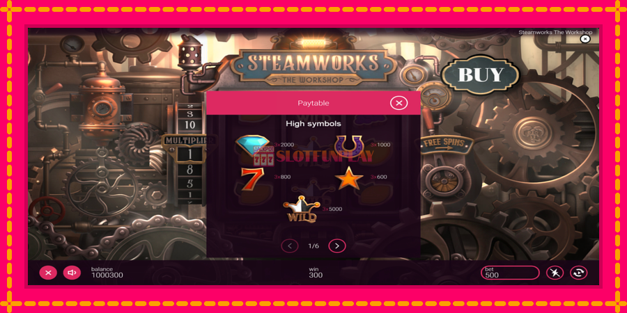 Steamworks - The Workshop - automato com gráficos brilhantes, foto 5