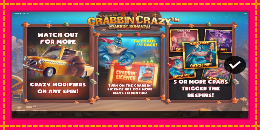 Crabbin Crazy 2 - automato com gráficos brilhantes, foto 1