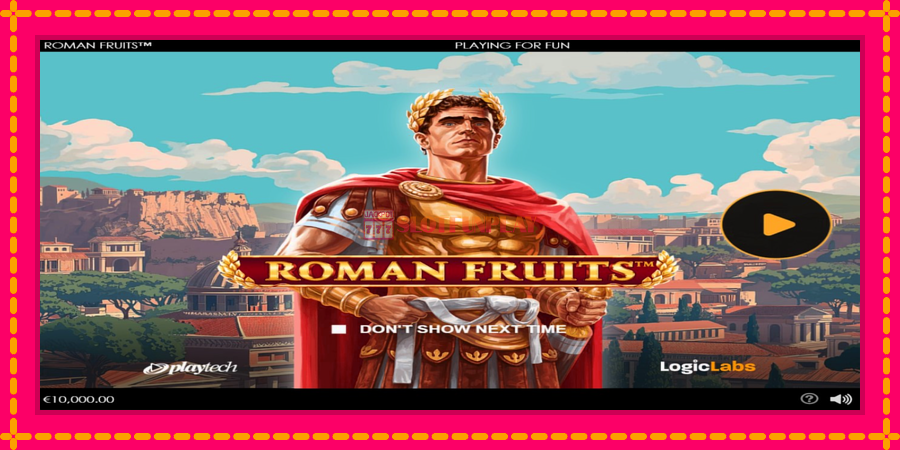 Roman Fruits - automato com gráficos brilhantes, foto 1