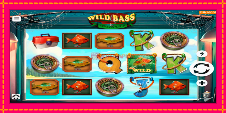 Wild Bass Multiplier - automato com gráficos brilhantes, foto 1