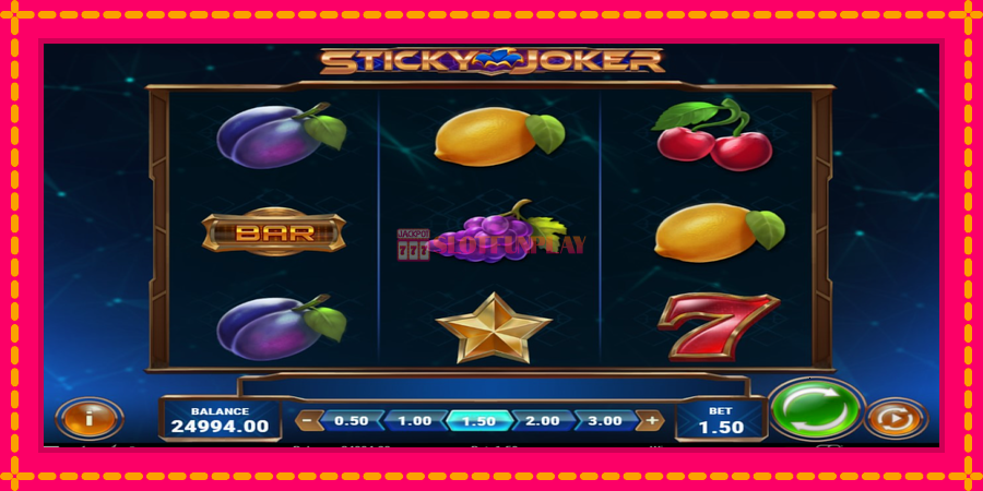 Sticky Joker - automato com gráficos brilhantes, foto 2