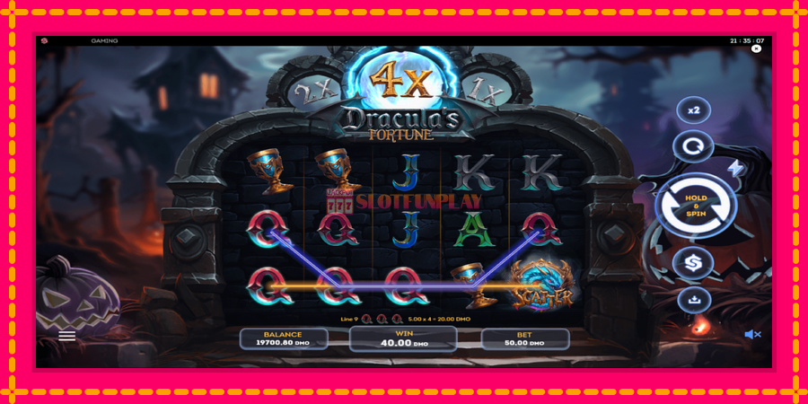 Draculas Fortune - automato com gráficos brilhantes, foto 3