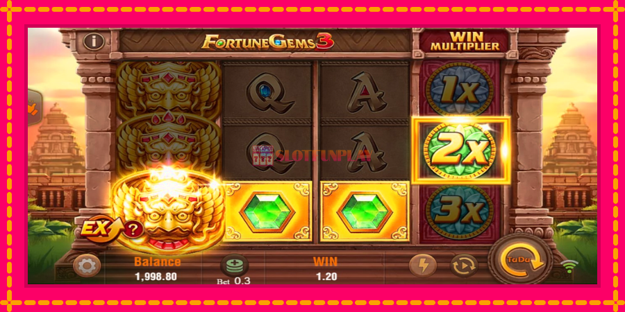 Fortune Gems 3 - automato com gráficos brilhantes, foto 3