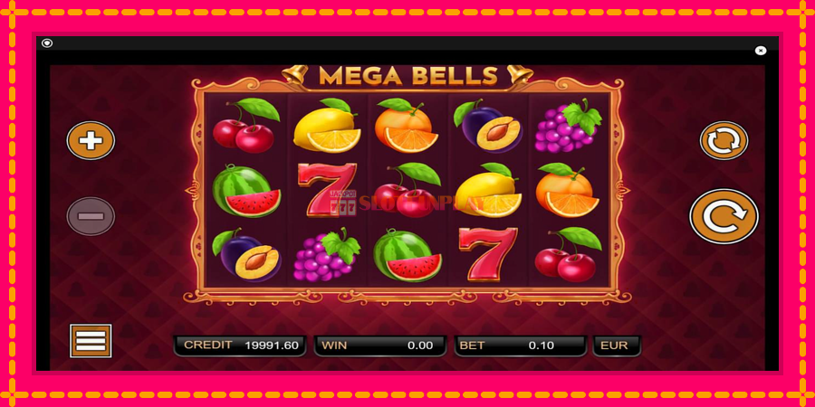 Mega Bells - automato com gráficos brilhantes, foto 1