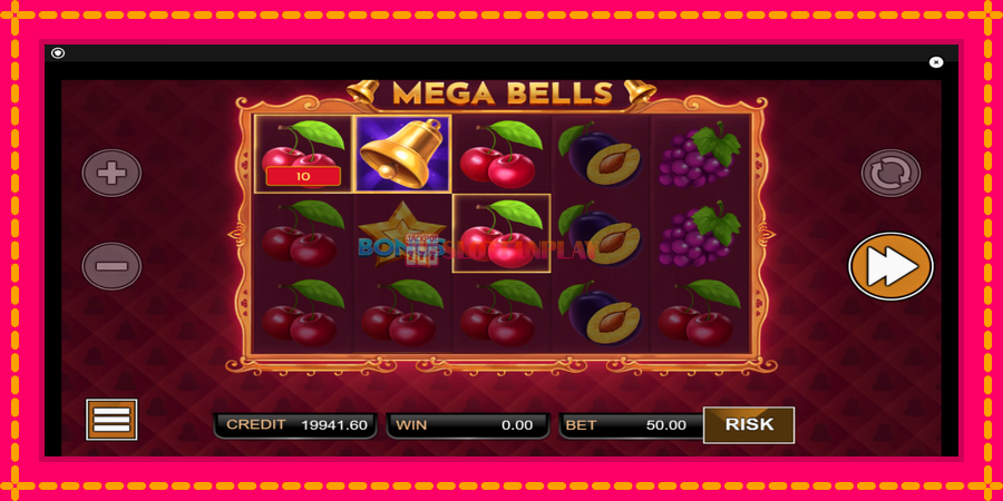 Mega Bells - automato com gráficos brilhantes, foto 2