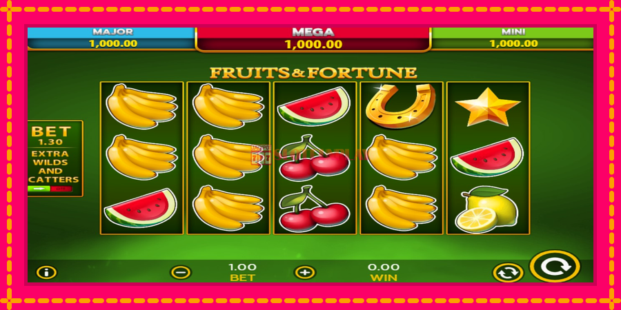 Fruits & Fortune - automato com gráficos brilhantes, foto 1