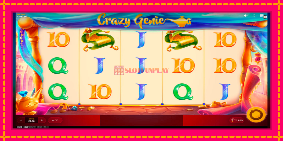 Crazy Genie - automato com gráficos brilhantes, foto 1