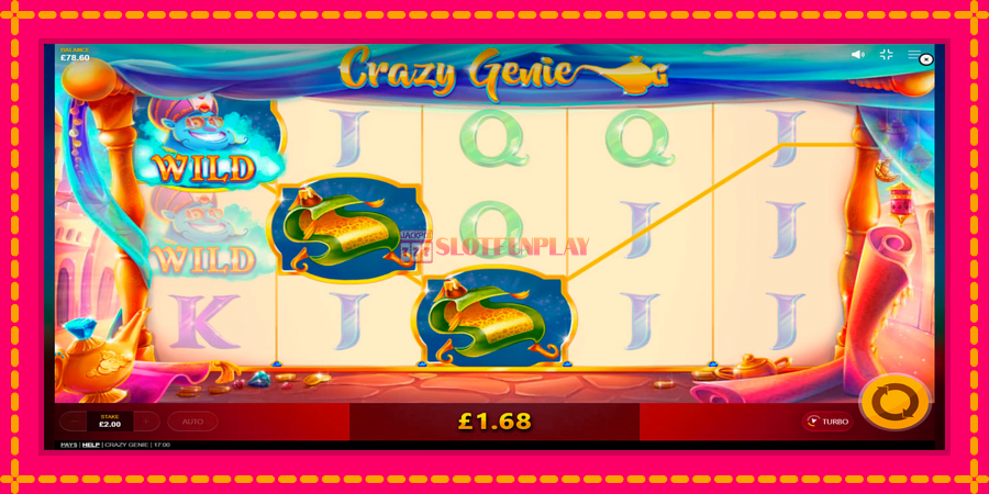 Crazy Genie - automato com gráficos brilhantes, foto 5