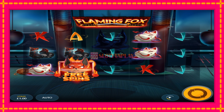 Flaming Fox - automato com gráficos brilhantes, foto 2