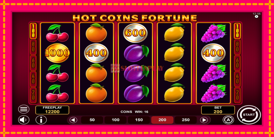 Hot Coins Fortune - automato com gráficos brilhantes, foto 2