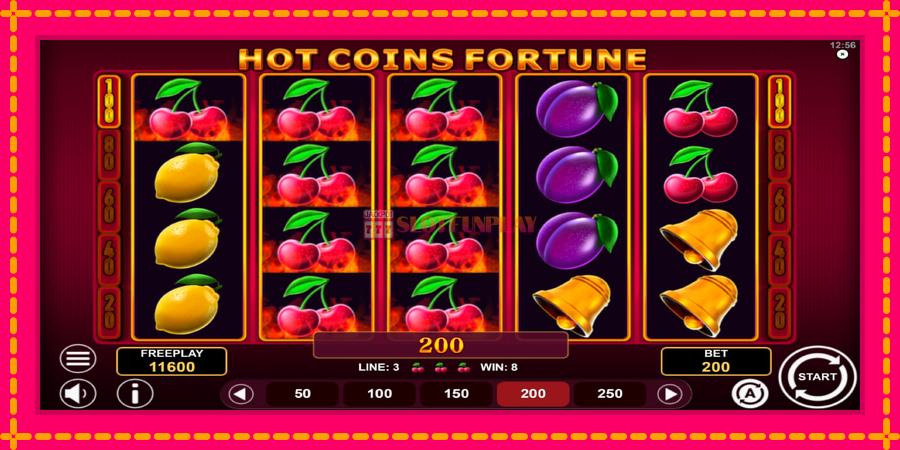 Hot Coins Fortune - automato com gráficos brilhantes, foto 3