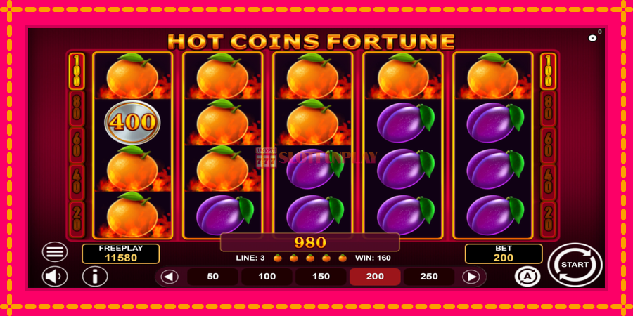 Hot Coins Fortune - automato com gráficos brilhantes, foto 4