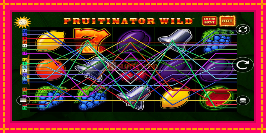 Fruitinator Wild - automato com gráficos brilhantes, foto 1