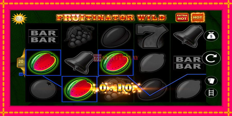 Fruitinator Wild - automato com gráficos brilhantes, foto 2