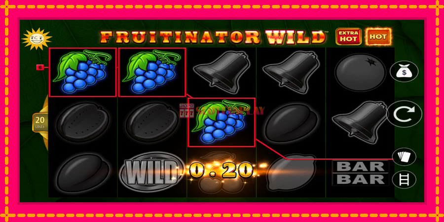 Fruitinator Wild - automato com gráficos brilhantes, foto 3