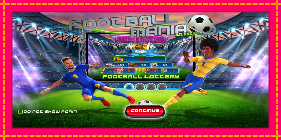 Football Mania Deluxe - automato com gráficos brilhantes, foto 1