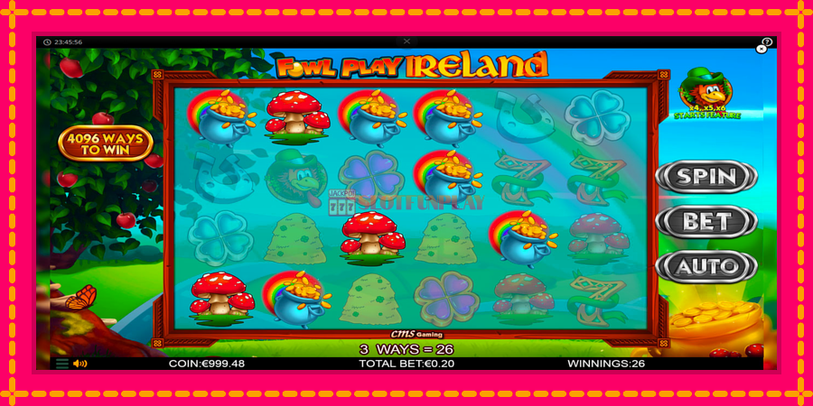 Fowl Play Ireland - automato com gráficos brilhantes, foto 3