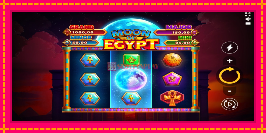 Moon of Egypt - automato com gráficos brilhantes, foto 1