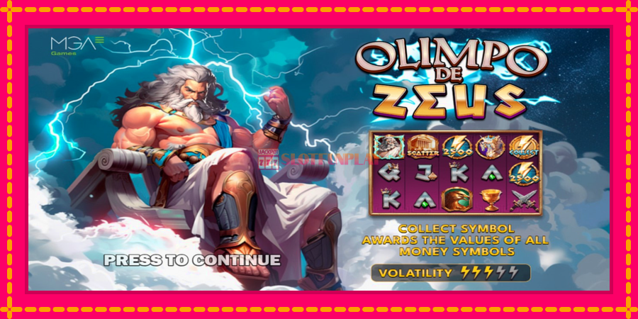 Olimpo de Zeus - automato com gráficos brilhantes, foto 1