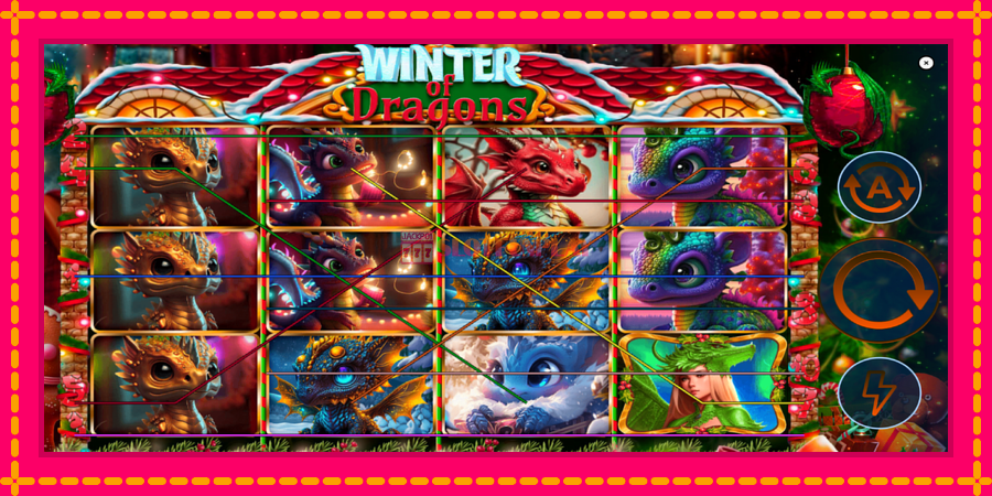 Winter of Dragons - automato com gráficos brilhantes, foto 1