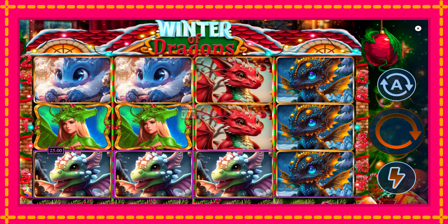 Winter of Dragons - automato com gráficos brilhantes, foto 4