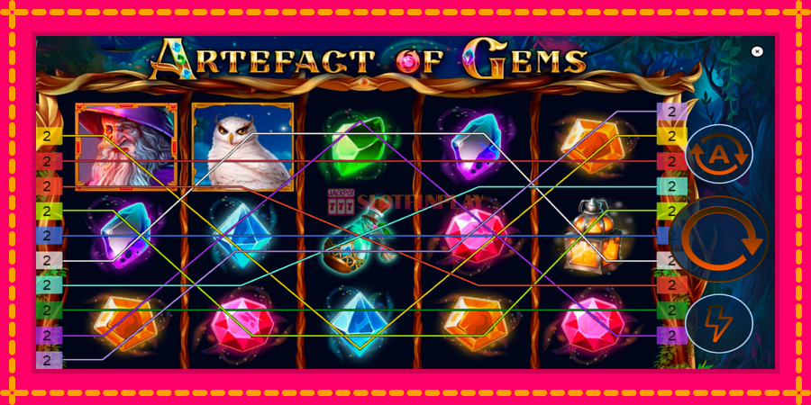 Artefact of Gems - automato com gráficos brilhantes, foto 1