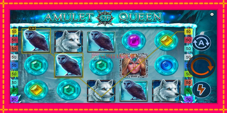 Amulet of Queen - automato com gráficos brilhantes, foto 3