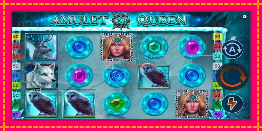 Amulet of Queen - automato com gráficos brilhantes, foto 4