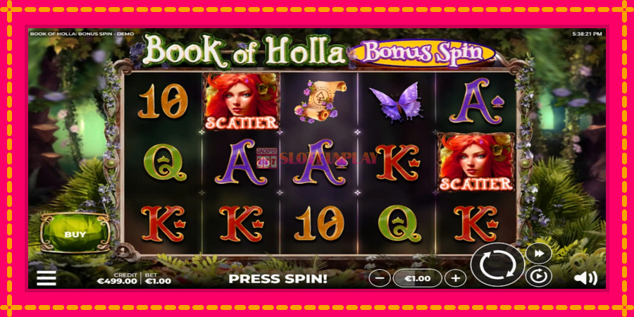 Book of Holla: Bonus Spin - automato com gráficos brilhantes, foto 2