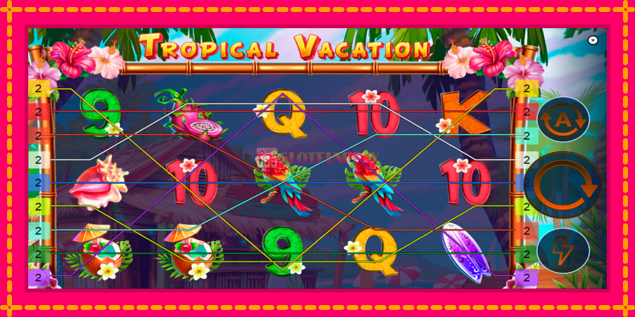 Tropical Vacation - automato com gráficos brilhantes, foto 1