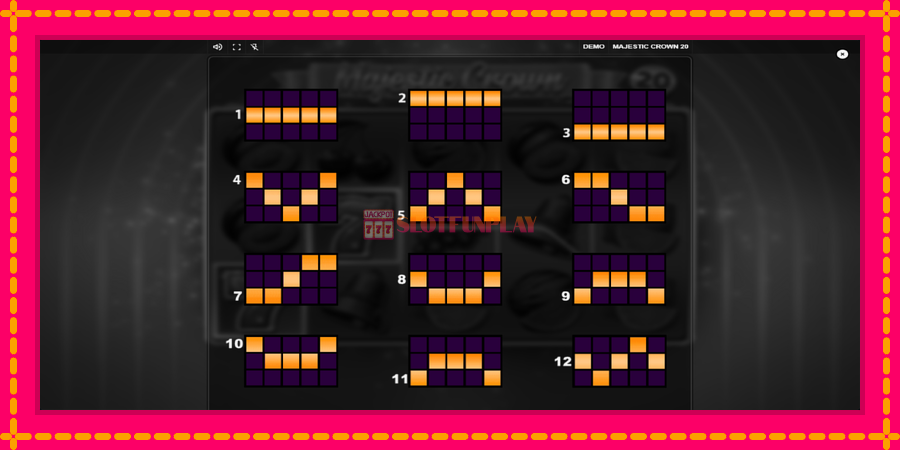 Majestic Crown 20 - automato com gráficos brilhantes, foto 6