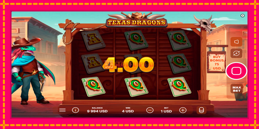 Texas Dragons - automato com gráficos brilhantes, foto 2