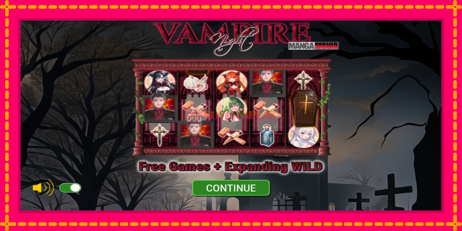 Vampire Night - automato com gráficos brilhantes, foto 1