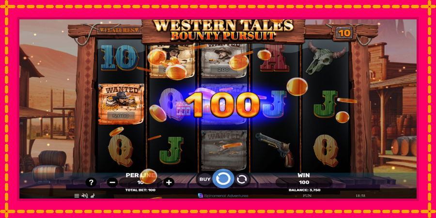 Western Tales - Bounty Pursuit - automato com gráficos brilhantes, foto 4