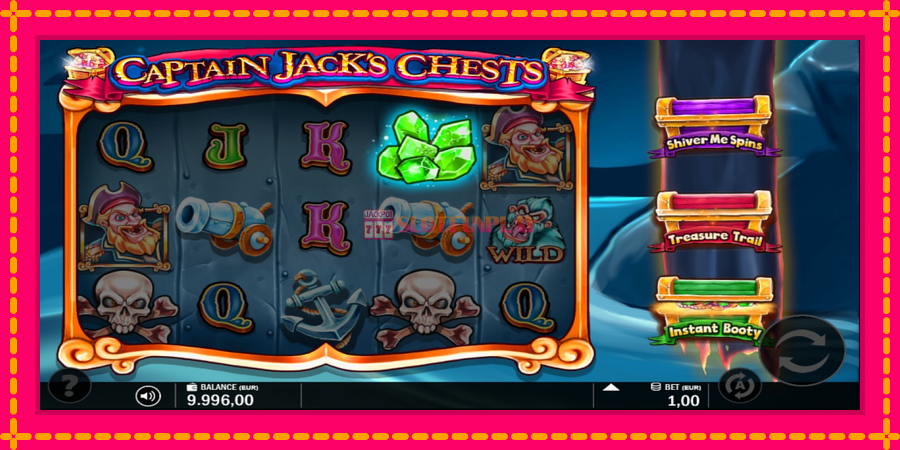 Captain Jacks Chests - automato com gráficos brilhantes, foto 4