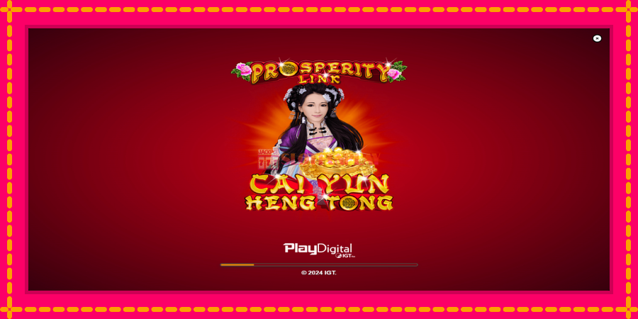 Prosperity Link - Cai Yun Heng Tong - automato com gráficos brilhantes, foto 1