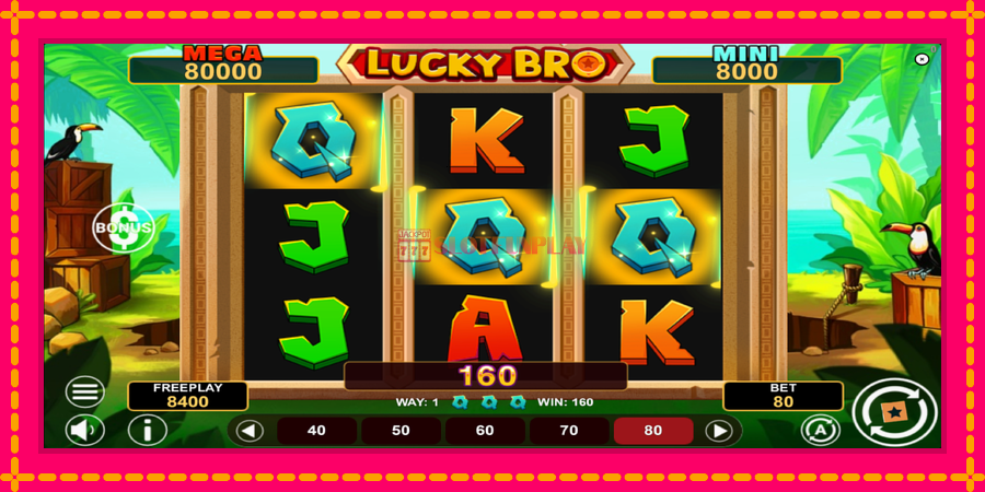 Lucky Bro Hold & Win - automato com gráficos brilhantes, foto 4