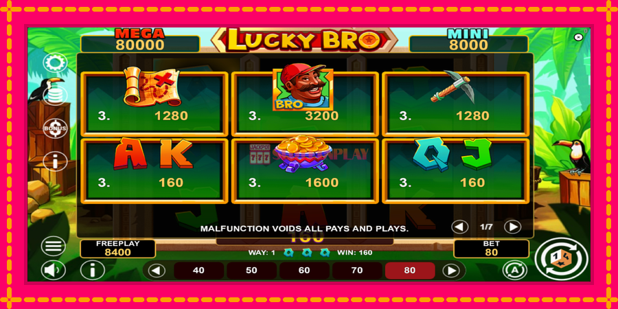 Lucky Bro Hold & Win - automato com gráficos brilhantes, foto 5