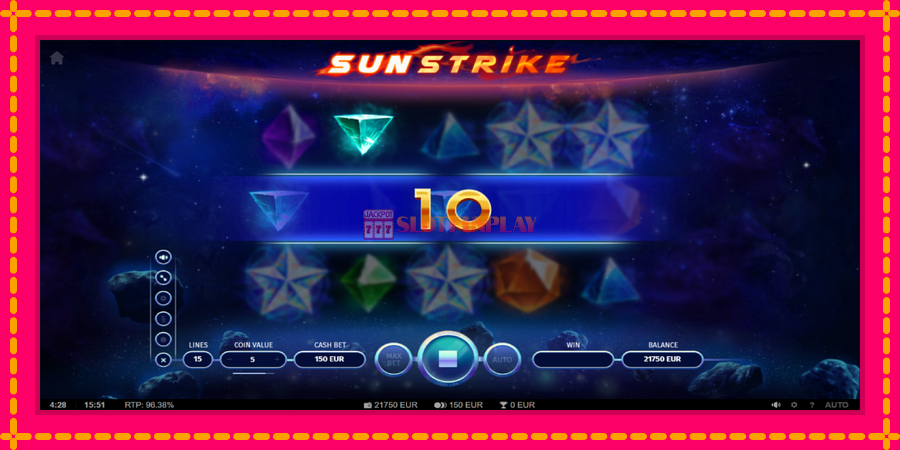 Sun Strike - automato com gráficos brilhantes, foto 3