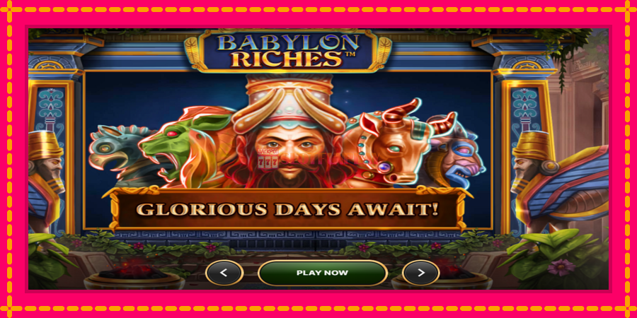 Babylon Riches - automato com gráficos brilhantes, foto 1