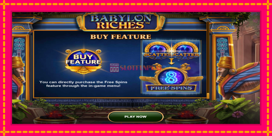 Babylon Riches - automato com gráficos brilhantes, foto 4