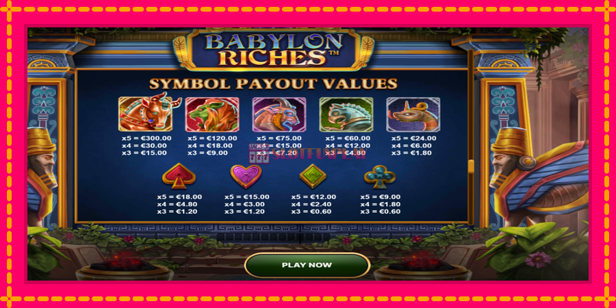 Babylon Riches - automato com gráficos brilhantes, foto 6