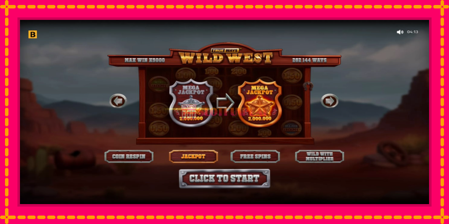 Wild West Trueways - automato com gráficos brilhantes, foto 1