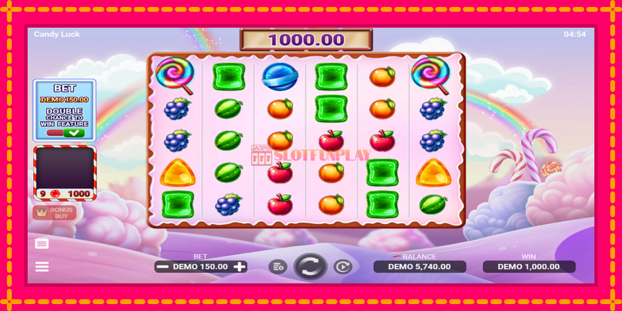 Candy Luck - automato com gráficos brilhantes, foto 2