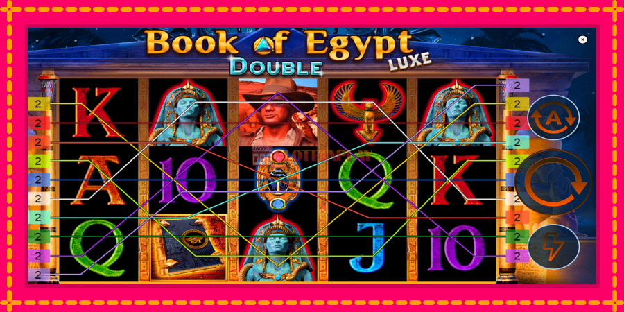 Book of Egypt Double Luxe - automato com gráficos brilhantes, foto 1